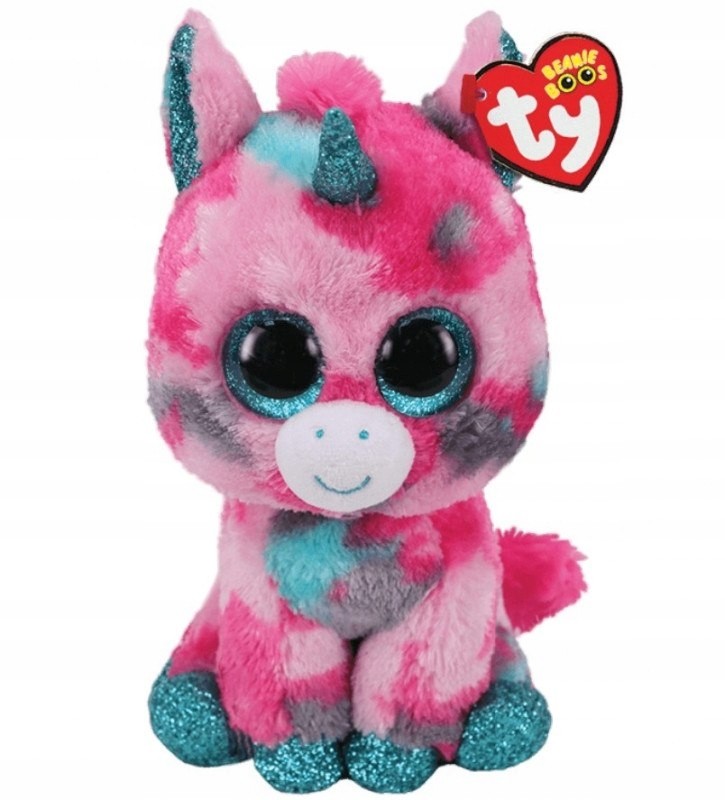 Ty Beanie Boos Maskotka Jednorożec Gumball 15 CM
