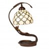 Clayre & Eef Lampa Stołowa Tiffany G Clayre & Eef 5LL-6097