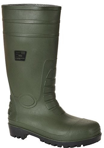 Portwest portwest steelite Total Safety Wellington S5, unisex dorosłych kalosze w miejscu pracy, 38 EU, zielony FW95GNR37_GNR