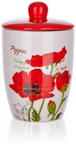 Banquet Red Poppy pojemnik z wieczkiem 600 ml