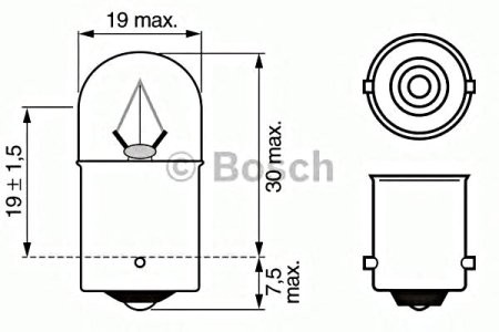 BOSCH 1 987 302 510 kolor hlampe 1 987 302 510