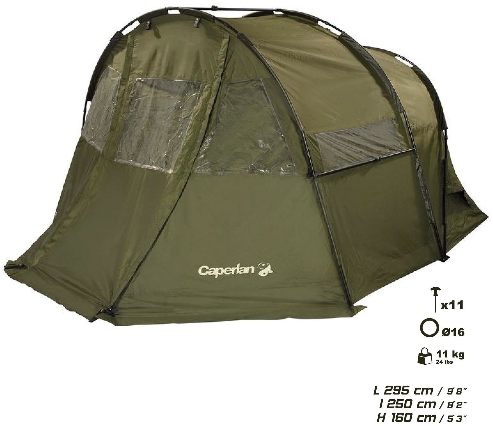 CAPERLAN Namiot karpiowy TANKER FRONTVIEW Unisex