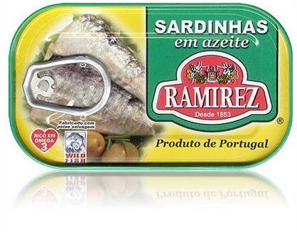 Ramirez Sardynki portugalskie w oliwie z oliwek Ramirez 125g