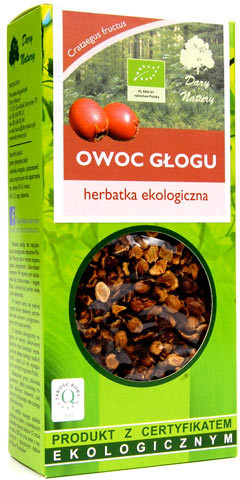 Dary Natury HERBATKA OWOC GŁOGU BIO 100 g -