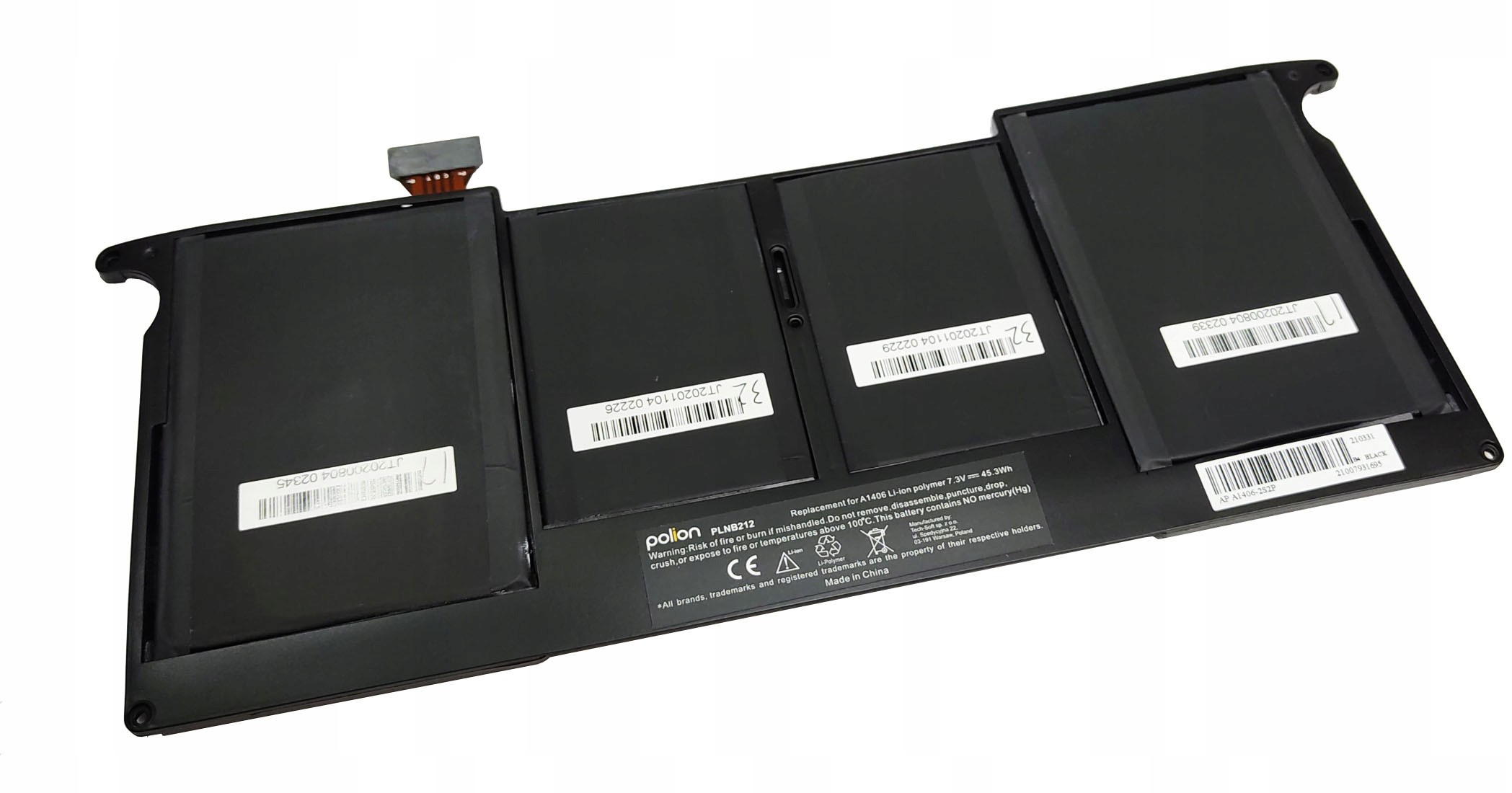 Apple Bateria A1406 do MacBook Air 11 A1370 A1465