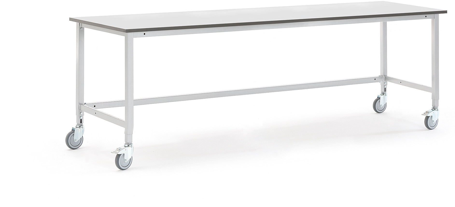 AJ Mobilny stół roboczy 2500x800 mm szary 2740701