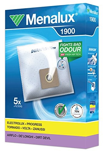 Menalux 1900, Duraflow, 5 worków do odkurzacza 9001961276