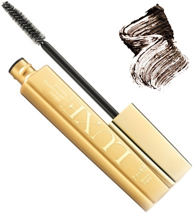 Avon Luxe pogrubiający tusz do rzęs Caviar Brown