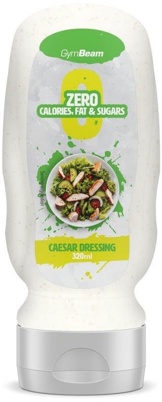 GymBeam Sos bez kalorii Cezar dressing 320 ml