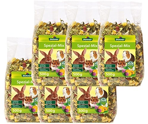 Dehner rozpychacz gryzoni Snack, specjalna-Mix, 6 X 500 G (3000 G) 2576320