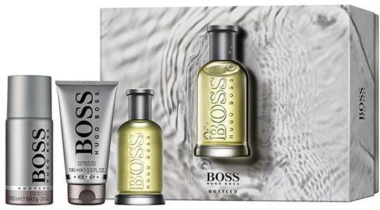 Hugo Boss Bottled zestaw 100ml woda toaletowa + 150ml dezodorant spray + 100ml żel pod prysznic