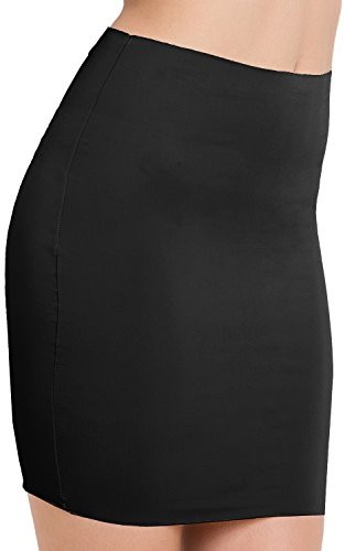 Julimex julimex Shapewear 220 halka damski Shape pranie silikonowy pasek do zegarka figurformend bezszwowe najwyższa jakość EU, kolor: czarny , rozmiar: l 5906713255896