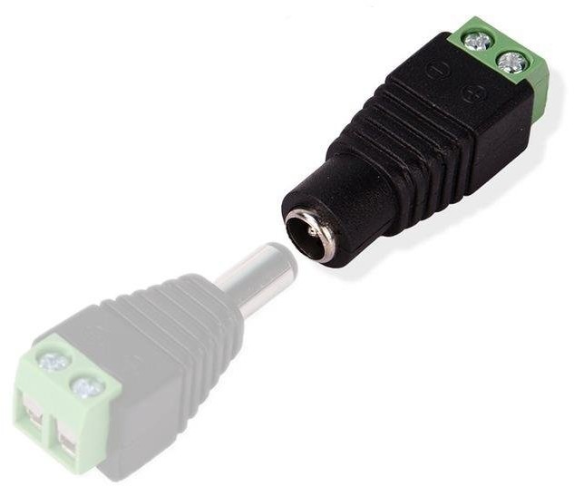 V-TAC Konektor Złączka Taśm LED Żeńska bez przewodu DC plug&play