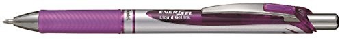 Pentel EnerGel BL77 żelowe pióro kulkowe, automatyczne, 0,35 mm, 1 sztuka, fioletowy FBA_BL77-VO