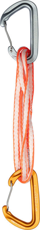 Mammut Sender Wire Quickdraw 60cm, szary/złoty 2022 Ekspresy wspinaczkowe 2040-02820-19272-60