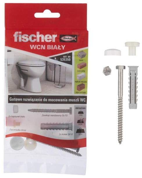 Fischer Zestaw kołków do montażu WCN 8X40MM