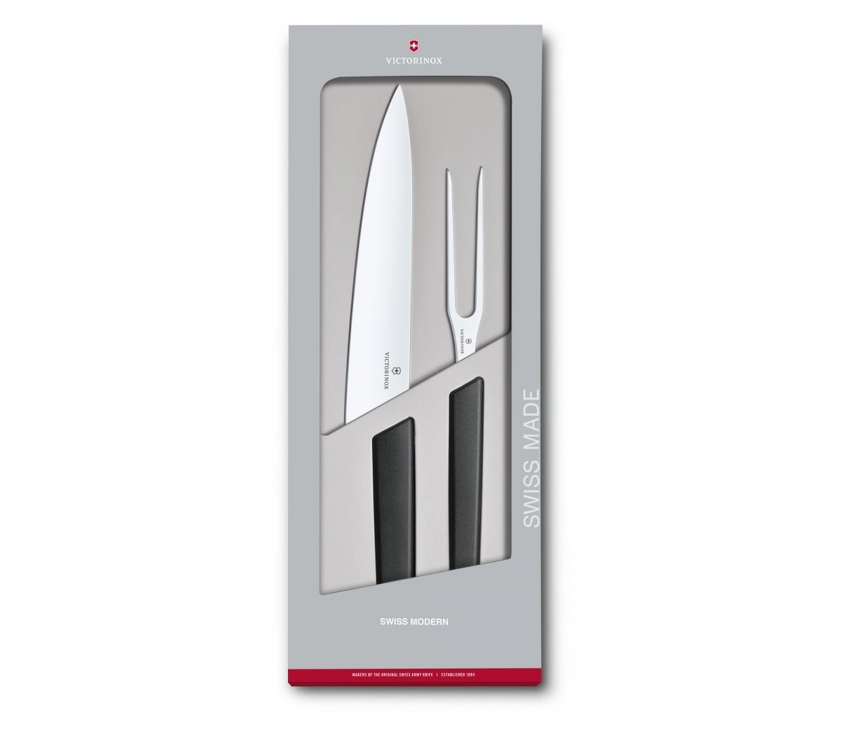 Victorinox Zestaw do porcjowania 2 elementy czarny 6.9093.21G 6.9093.21G