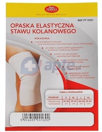 Pani Teresa Sigvaris Opaska elastyczna stawu kolanowego rozmiar M x1 sztuka