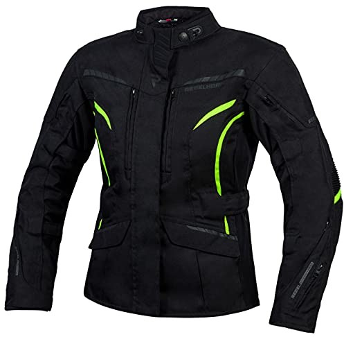Rebelhorn Hiker III Lady kurtka motocyklowa dla kobiet, trwałe materiały, membrana Reissa, łokcie i ramiona, ochraniacze wentylacyjne, elementy odblaskowe RH-TJ-HIKER-III_58_DXXS