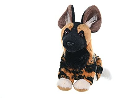 Wild Republic 10830 Pluszowy afrykański dziki pies, przytulanka, przytulanka, 20 cm 10830