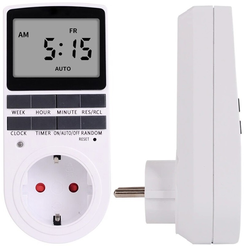 TIMER Programator Czasowy Włącznik Wyłącznik LCD