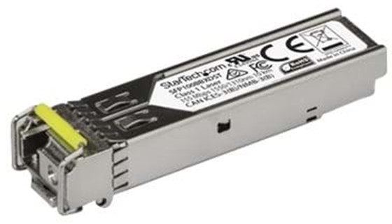 StarTech.com StarTech.com MSA Compliant 100 Mbps Fiber SFP Transceiver Module - 100Base-BX (Downstream) - SM LC - 10 km - SFP (mini-GBIC) transceiver modul - Fast Ethernet SFP100BBXDST