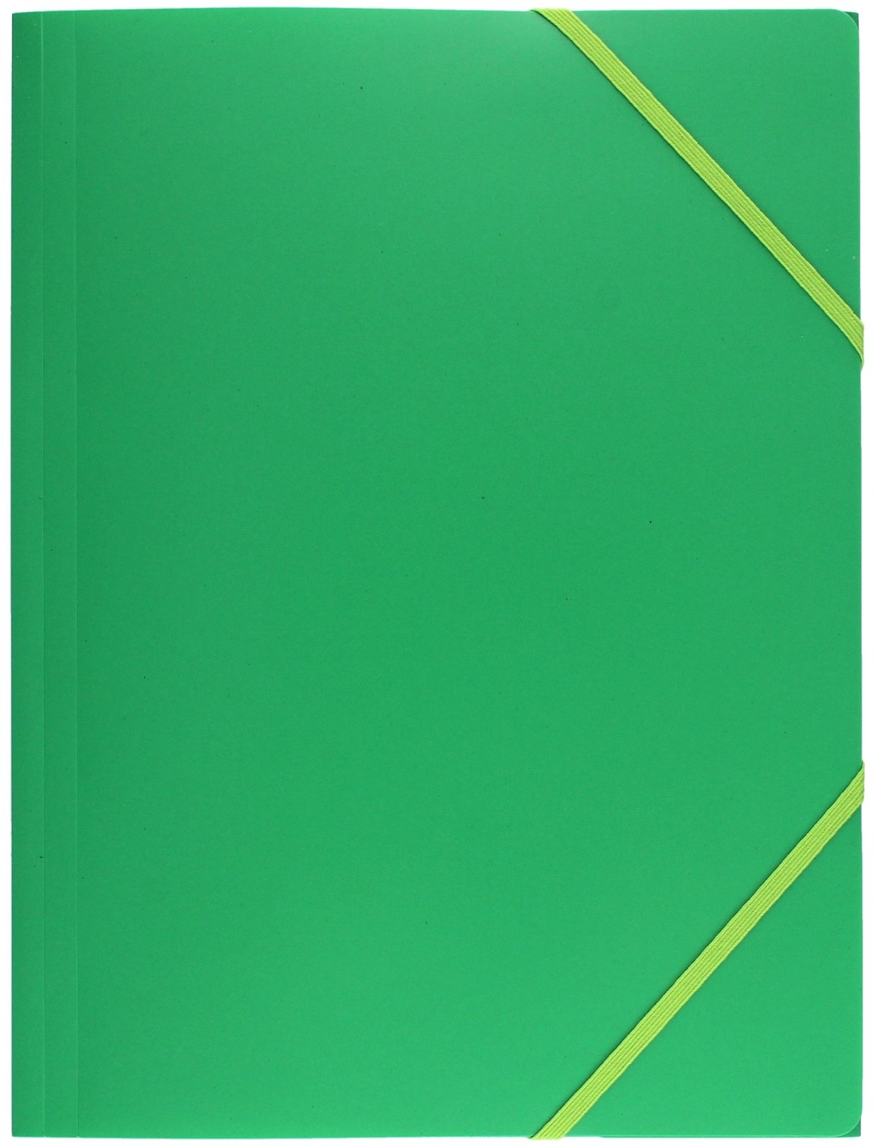 D RECT Teczka gumka A4 zielona PP D'Rect 009085