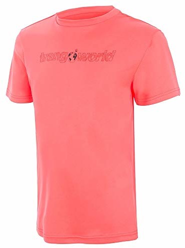 Trango Trango Unisex dziecięca koszulka Camiseta Salenques Vt różowy Korale fluorescencyjne 14 Jahre PC008655