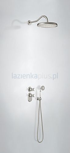 Zdjęcia - Zestaw prysznicowy Tres 24235202AC Zestaw natryskowy z baterią termostatyczną podtynkową z re 