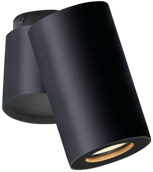 HB Natynkowa LAMPA sufitowa 12020 MLAMP regulowana OPRAWA natynkowa tuba downlight czarna 12020