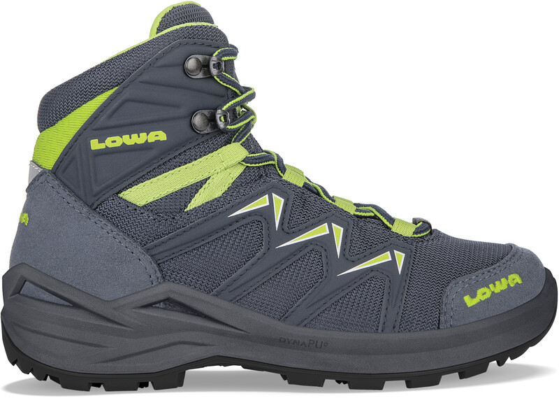 Lowa Innox Pro GTX Buty Dzieci, steel blue/lime EU 33 2021 Buty codzienne 640116-9701-33