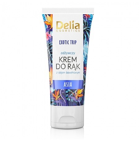 Delia EXOTIC TRIP ASIA KREM DO RĄK 50ML ODŻYWCZY
