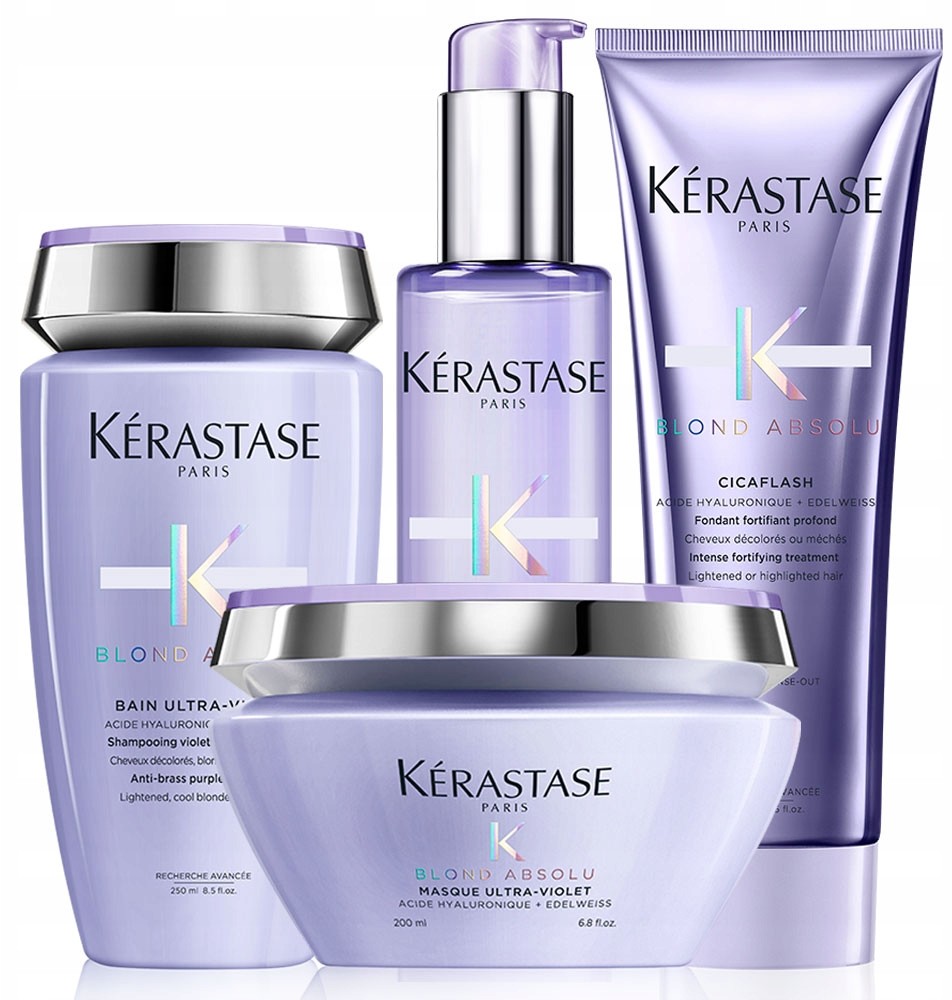 Kerastase Blond Absolu Violet zestaw 4 produkty
