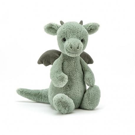 Jellycat Smok Bashful 31 cm 31-2854 BAS3DGN