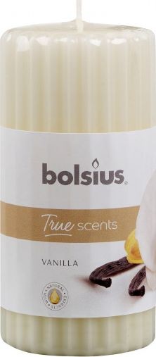 NoName świeca zapachowa True Scents Wanilia 12 cm wosk biały twm_479941