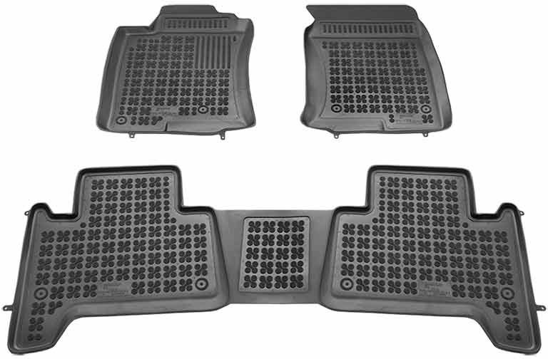 REZAW Plast Dywaniki samochodowe gumowe PLAST: Toyota Land Cruiser J120 2002- 201410