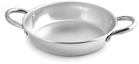 HABI habi 554 patelnia patelnia do serwowania 2 uchwyty z aluminium, 20 cm 554