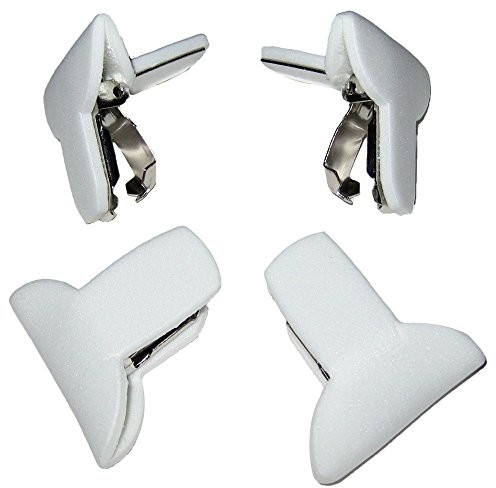 Comforter Clips Doudou Clips wyściełane poszewka na kołdrę Clips  sufitu gurthalteband zapobiega wygaszaczy materac ze Shifting wewnętrzna poszewka na kołdrę, 4 sztuki COMF-CLIPS