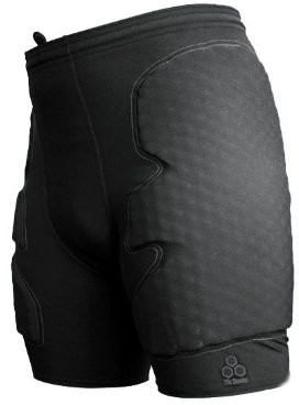 McDavid HexPad 7740 spodenki bramkarskie ochronne, męskie, czarny, XL 7740R-schwarz