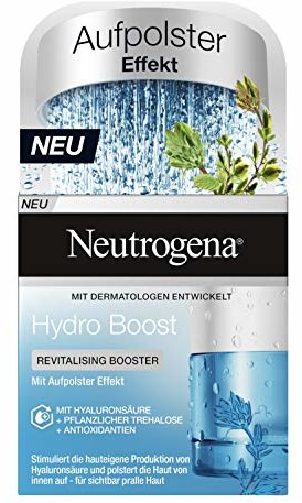 Neutrogena Hydro Boost Revitalising Booster, odbudowujący krem nawilżający, pielęgnacja twarzy, bez oleju, 50 ml