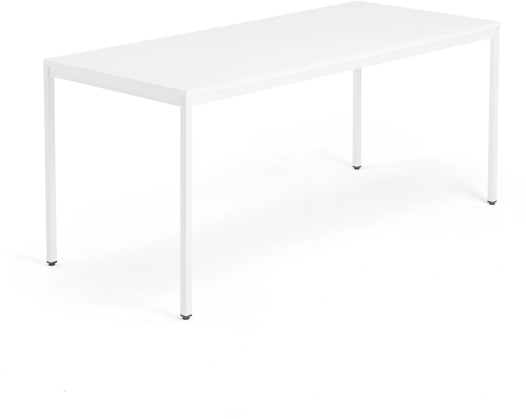 AJ Biurko Modulus rama 4 nogi 1800x800 mm biała rama białe 1611533