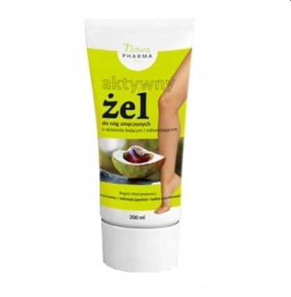 Żel z Kasztanowca 200ml do zmęczonych nóg Kojący