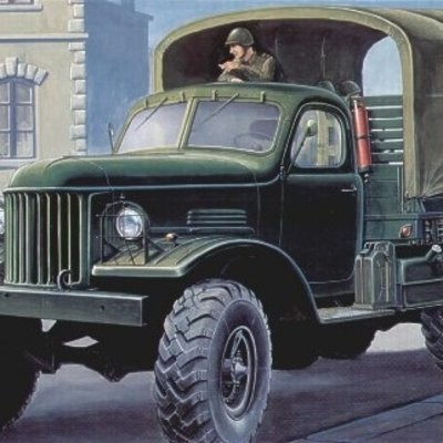 Trumpeter ZIL-157 6X6 military truck TRU01001