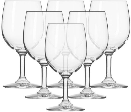 Krosno EPICURE Kieliszki do czerwonego wina 250 ml 6 sztuk CASUAL EPICURE