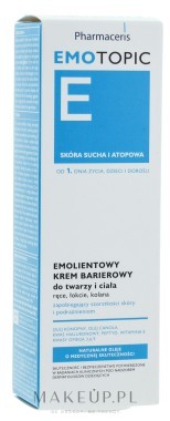 Pharmaceris Emolientowy krem barierowy do twarzy i ciała - E Emotopic Emollient Barrier Cream Emolientowy krem barierowy do twarzy i ciała - E Emotopic Emollient Barrier Cream