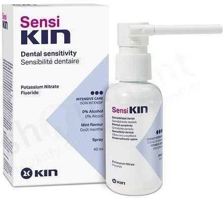 Фото - Зубна паста / ополіскувач SensiKIN - Spray na ostrą nadwrażliwość zębów 40ml