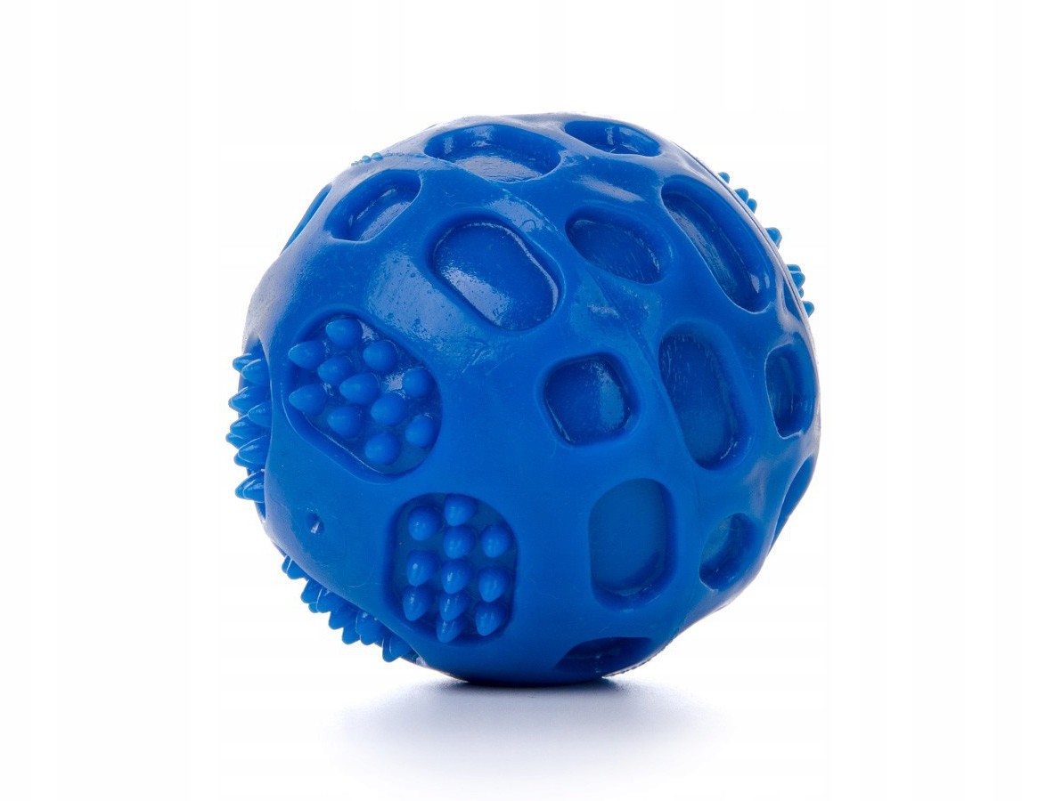 JK Animals Piłka Strong 6cm niebieska