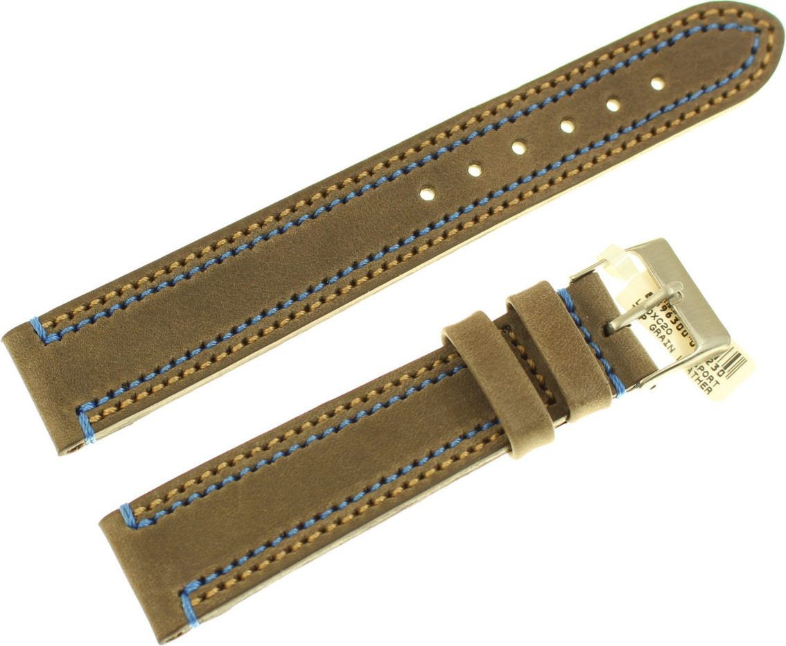 Lavvu Skórzany pasek do zegarka 20 mm XL Lavvu LSDXC20 Top Grain 7048-uniw
