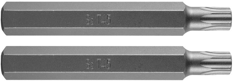NEO Końcówka TORX T45 x 75 mm S2 x 2 szt TOP-10-944
