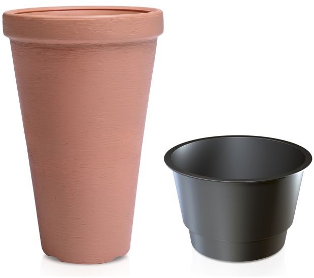 Prosperplast Donica Classic Tower DBC30 ceglasty (10324)